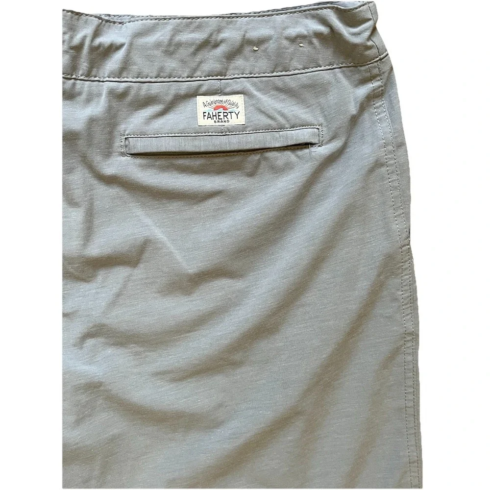Faherty All Day Chino Shorts 9 Inch Stretch Comfort Casual,‎ Size 36